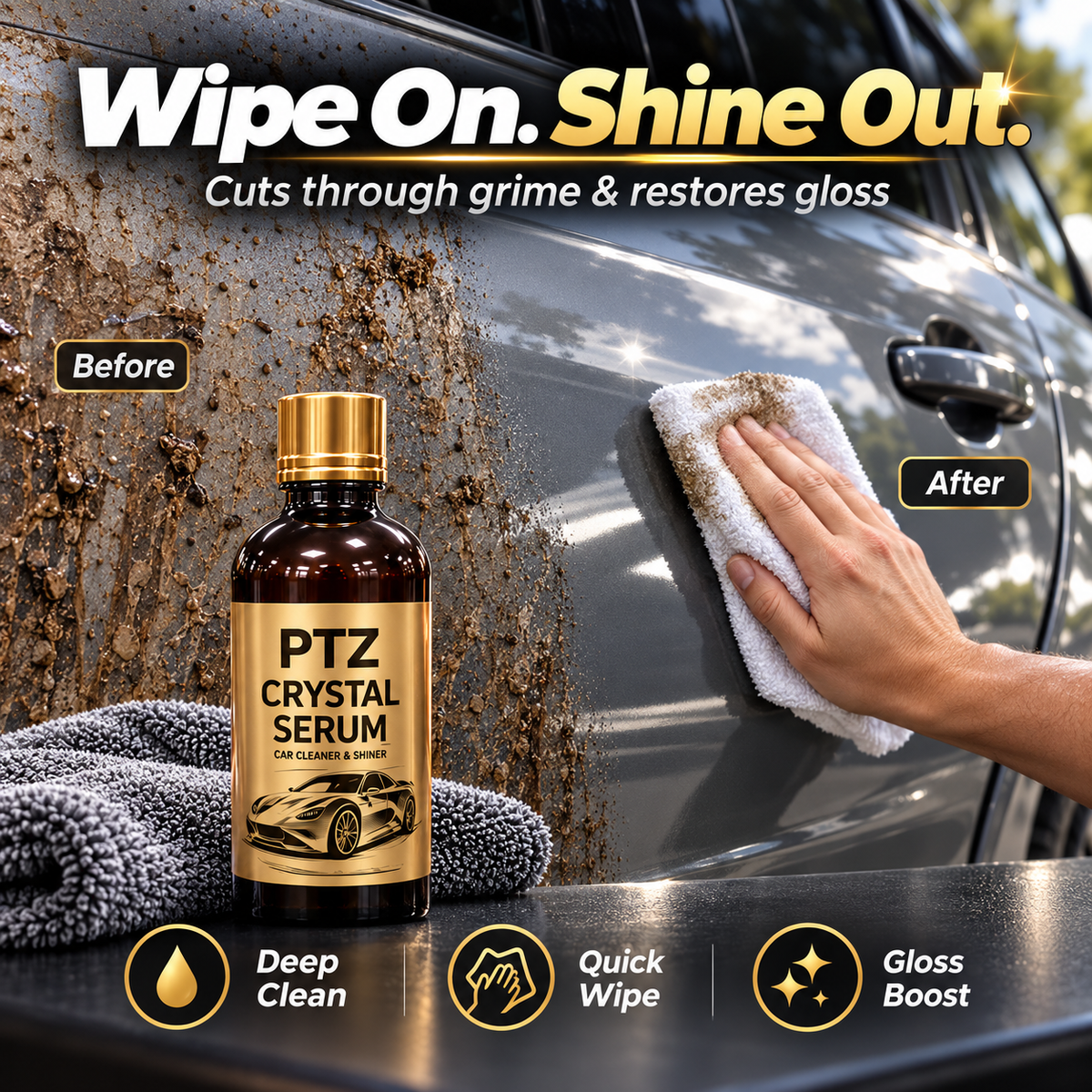 PTZ Crystal Serum – 9H+ Ceramic Coating