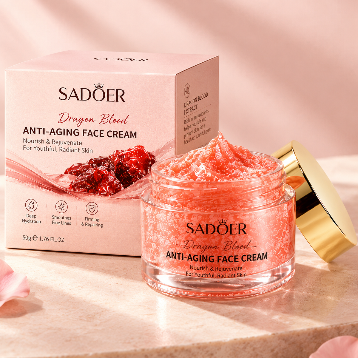 SADOER Dragon Blood Anti-Aging Face Cream ✨🌸