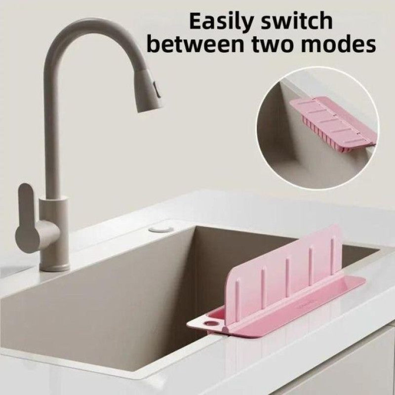 Foldable Sink Splash Guard – Kitchen Water Splash Protector
