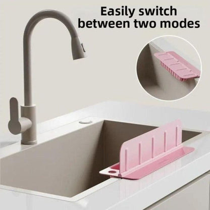 Foldable Sink Splash Guard – Kitchen Water Splash Protector