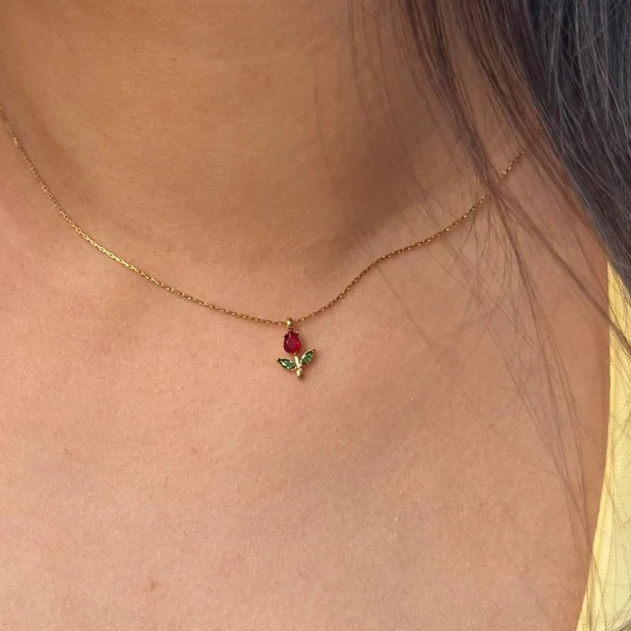Tulip Necklace 🌷 Allow to Open