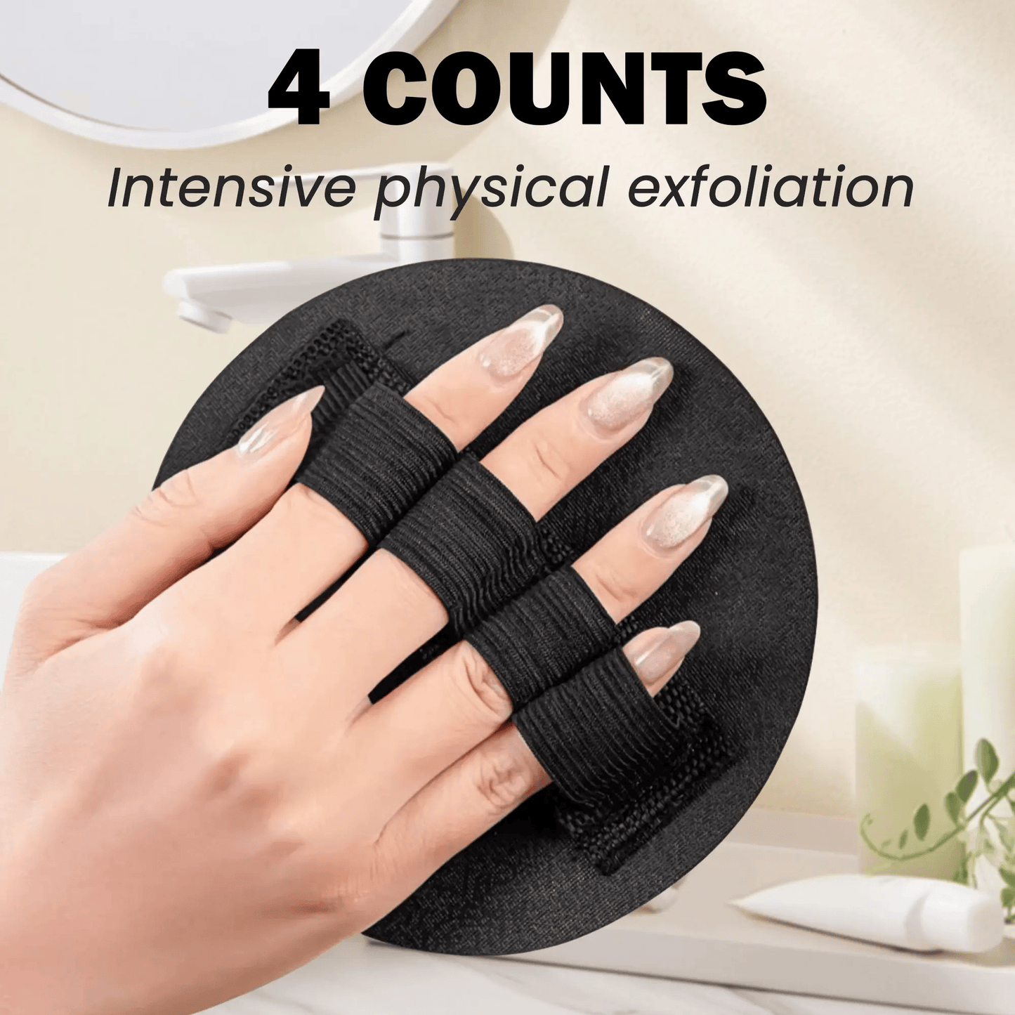 4-in-1 Exfoliating Scrubber Set
