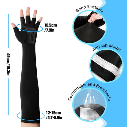Summer Elastic Ice Silk Cool Arm Sleeves ❄️