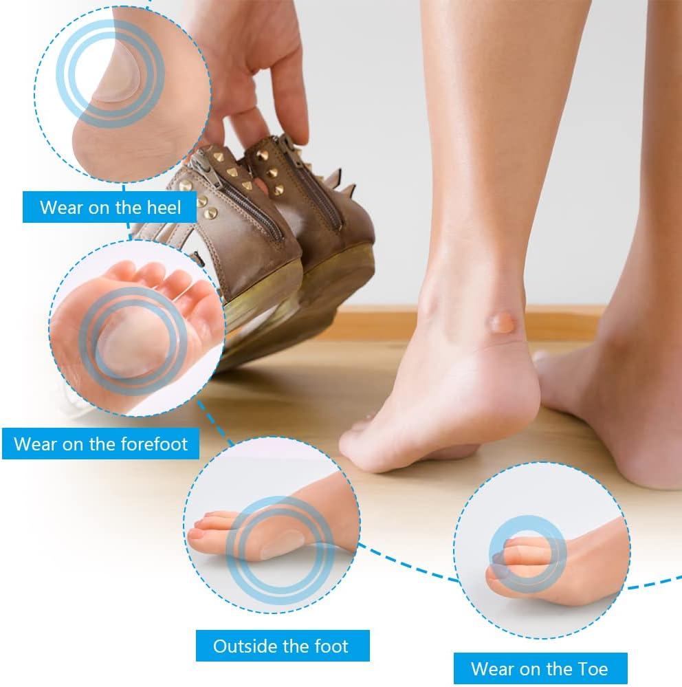 Heel Protection Patches (Reusable Water Based Gel Patch)