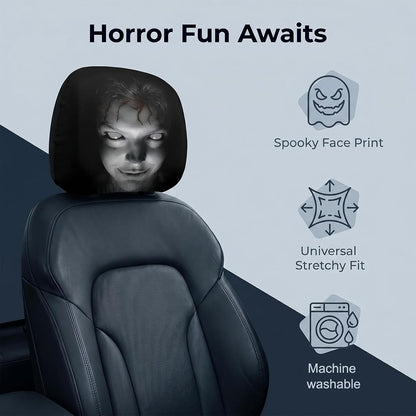 Ghost Face Headrest Covers