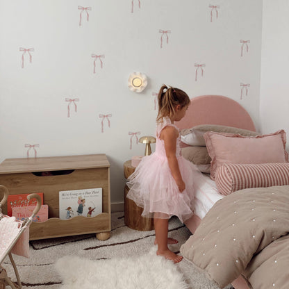 🎀 Pink Bow Wall Decor Stickers — Create a Dreamy Space ✨