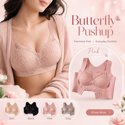 Butterfly Push-Up Bra