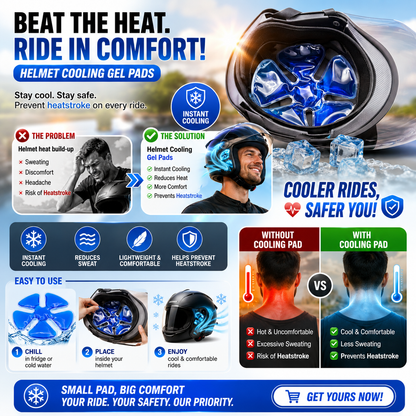 ❄️ Cooling Ice Gel Pad ( Anti Heatstroke )