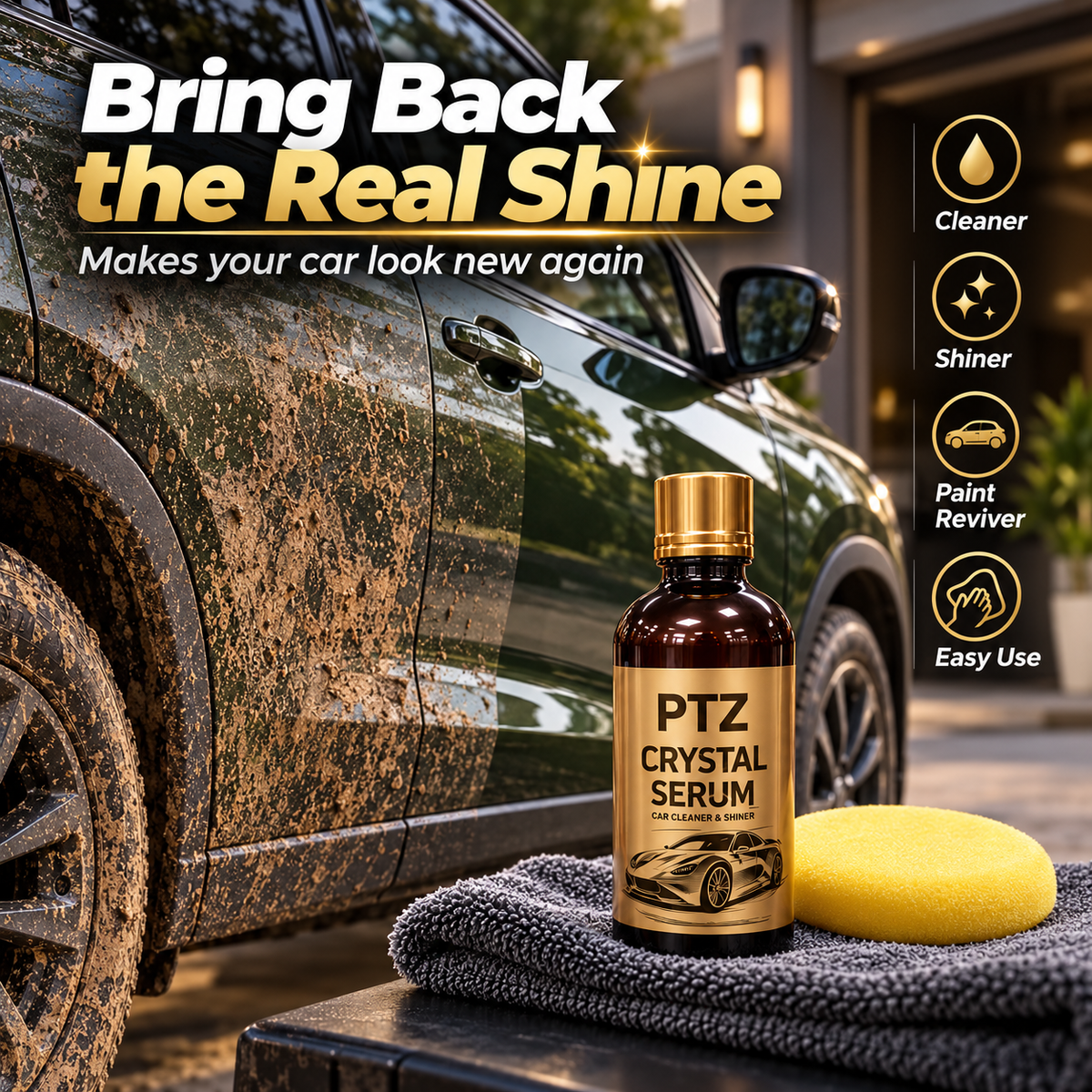 PTZ Crystal Serum – 9H+ Ceramic Coating