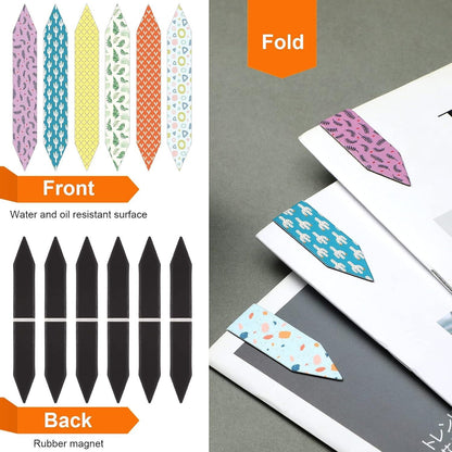 Magnetic Bookmark – Elegant Floral Page Marker