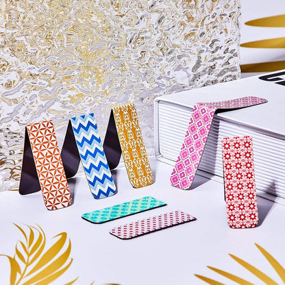 Magnetic Bookmark – Elegant Floral Page Marker