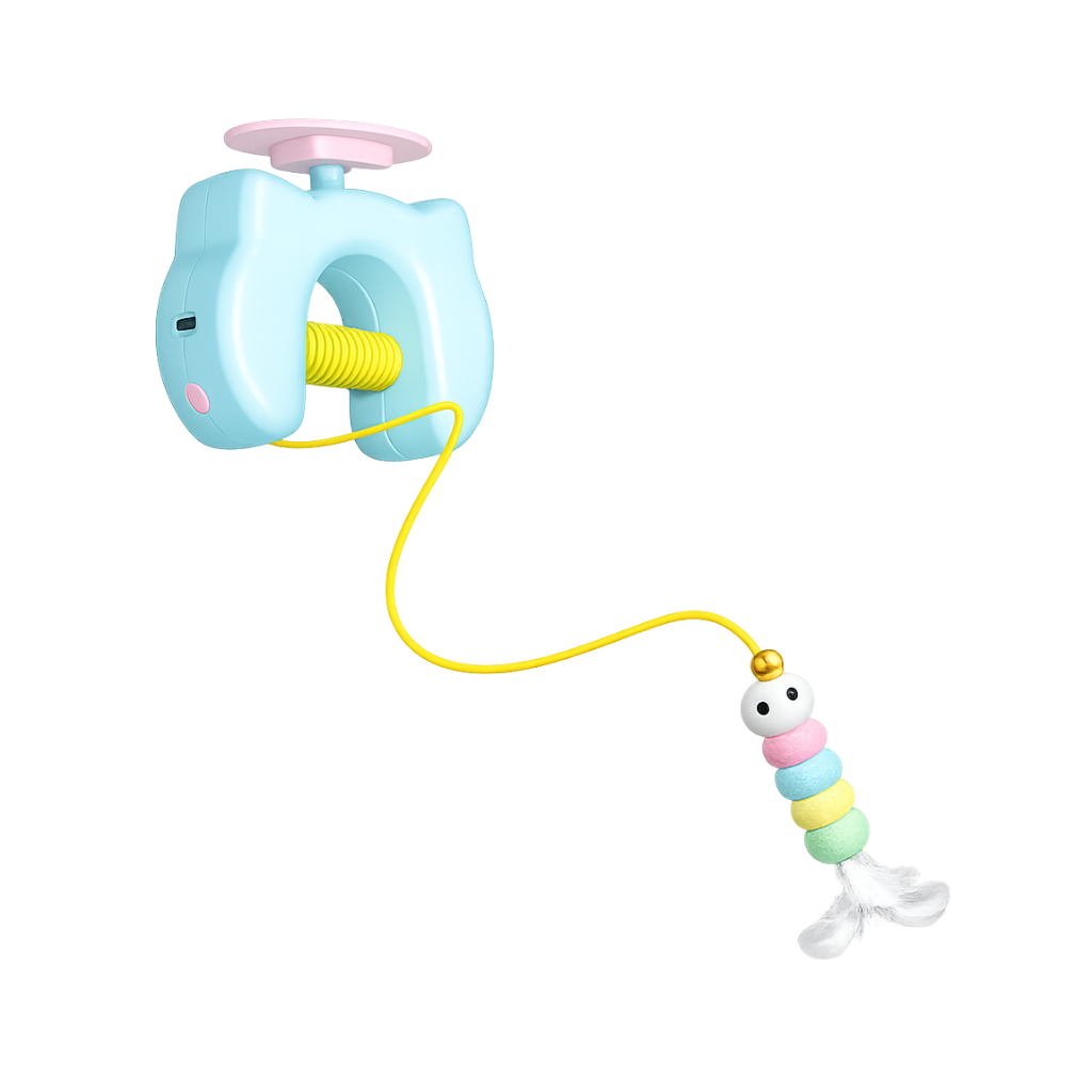 THE AUTOMATIC YO-YO TOY THAT DRIVES CATS WILD