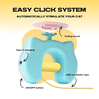 THE AUTOMATIC YO-YO TOY THAT DRIVES CATS WILD