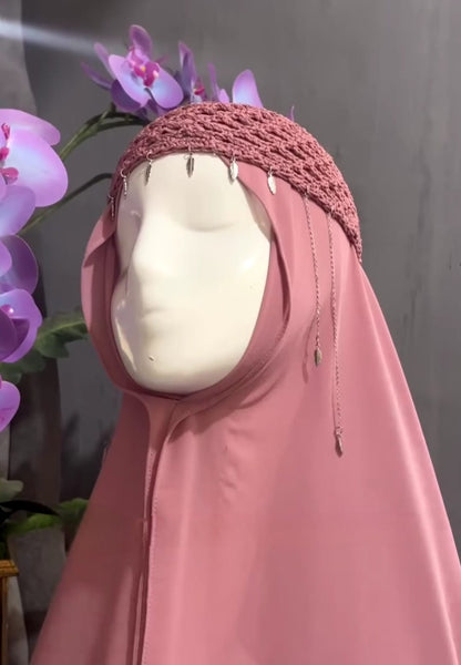 Crochet Star Charm Hijab 🌙✨