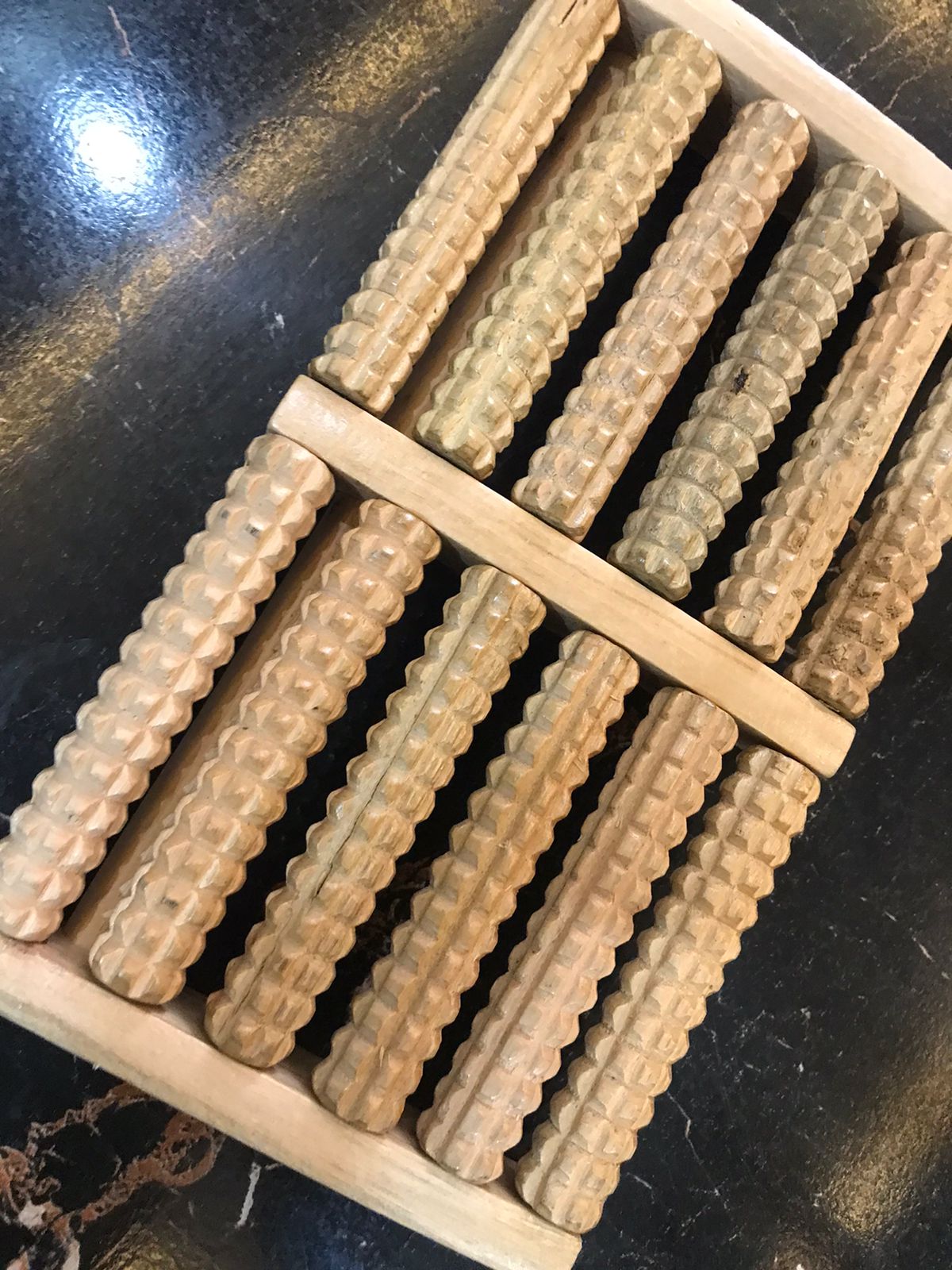 Wooden Foot Massager