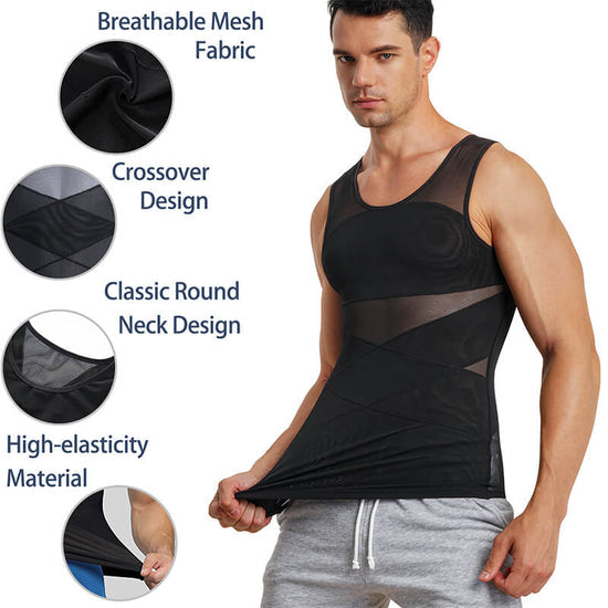 Instant Transformation Shapewear Vest for Men
