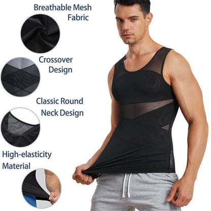 Instant Transformation Shapewear Vest for Men