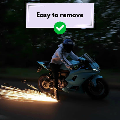 Motorcycle Shoe Spark Plates 🔥🏍️ ( Premium Sparks )
