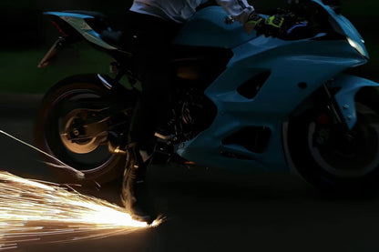 Motorcycle Shoe Spark Plates 🔥🏍️ ( Premium Sparks )