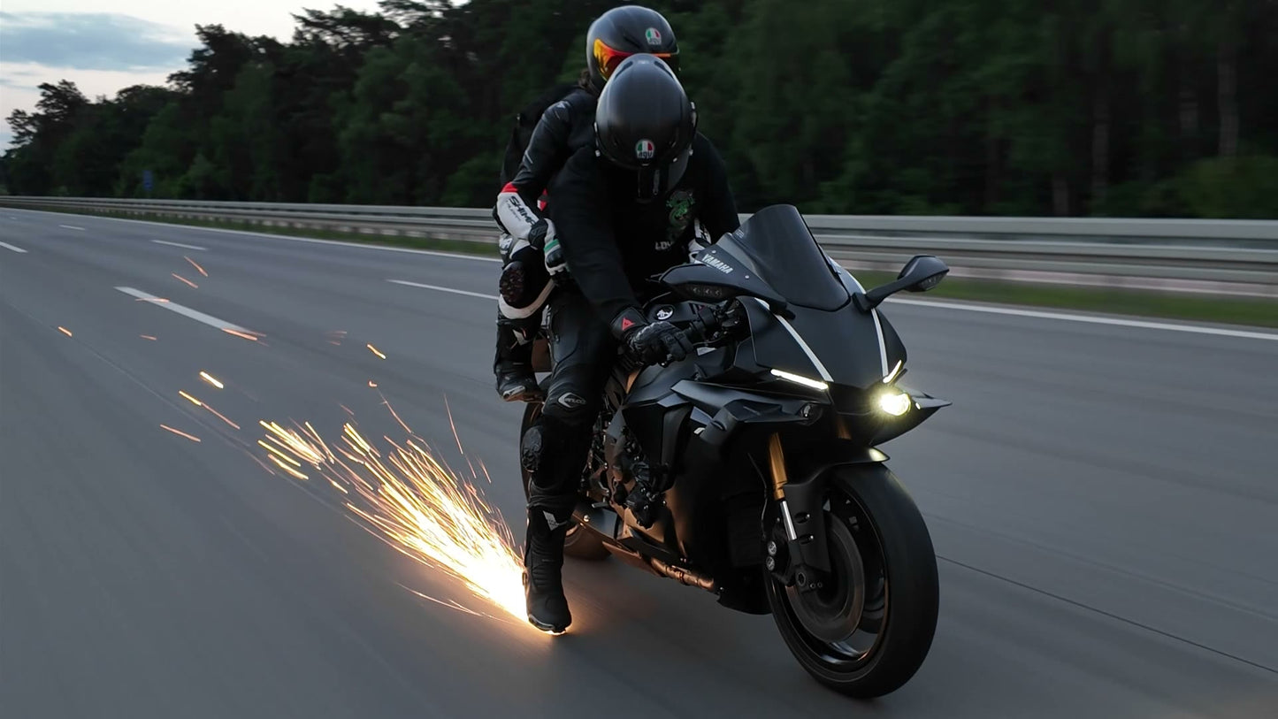 Motorcycle Shoe Spark Plates 🔥🏍️ ( Premium Sparks )